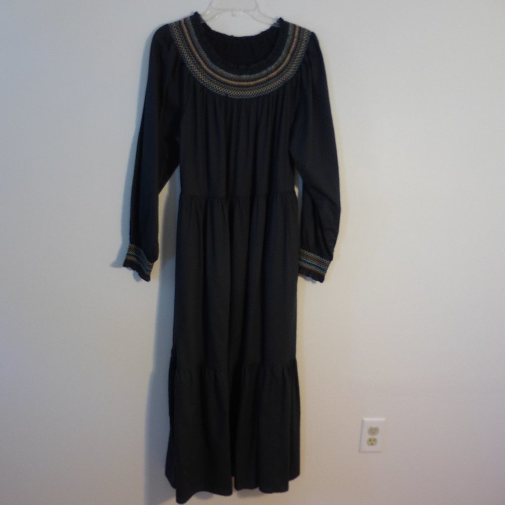 Universal Thread Size L Grey Maxi Dress NWT